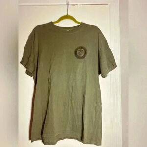 Marine Corps Semper Fi Green T-Shirt- USMC OD Green. USMC. Short Sleeve.